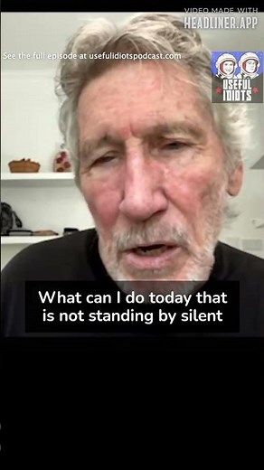 Roger Waters explains how YOU can help