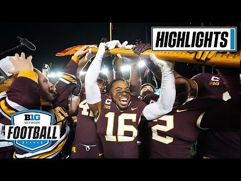 Wisconsin at Minnesota | Extended Highlights | Big Ten Football | Nov. 27, 2021