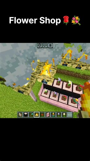 Flower Shop💐🌹#minecraft #shorts