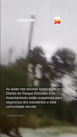 Eldorado do Sul (RS) decreta emergência e suspende aulas após fortes chuvas
