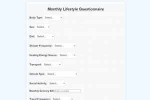 AI-Powered Personal Impact Map