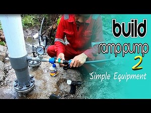 Build a hydraulic pump (edition 2), ram pump build | Simple equipment (Full Movie)