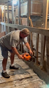 Chainsaw Coot #chainsaw #woodwork #barn #manuallabor #cootsadventures | Coots Lures