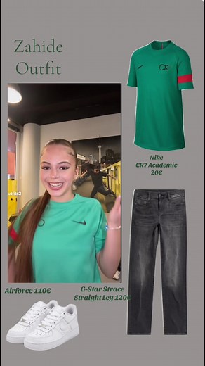 Zahide Outfit #zahide #viral #nike