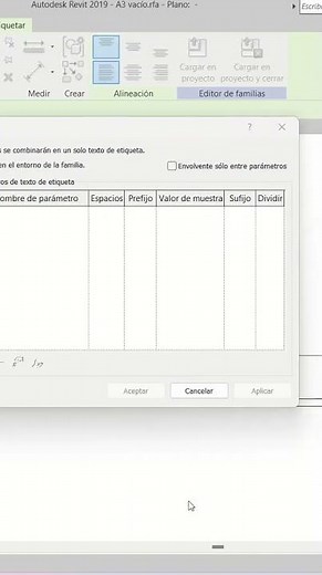 COMO PONER LOS PARAMETROS DE UN CARATULA FÁCIL CON REVIT