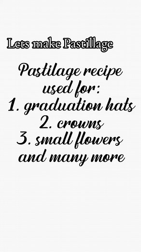 How to Make Pastillage for Cake Decorating