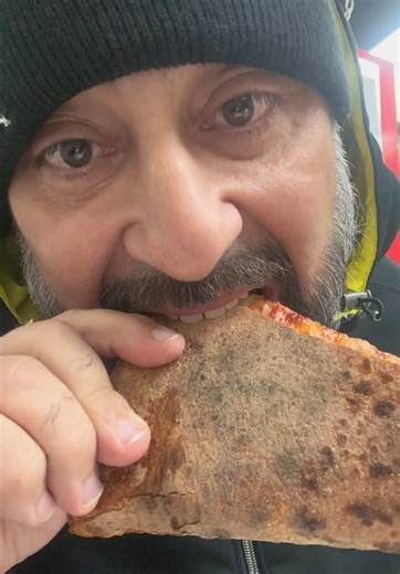 Crosby Pizza Stop : The Bronx : WOULD I COME BACK ? No. Sorry. But nah. Decent slice but not an out of my way slice. #foodie #foodtok #food #foodlover #pizza