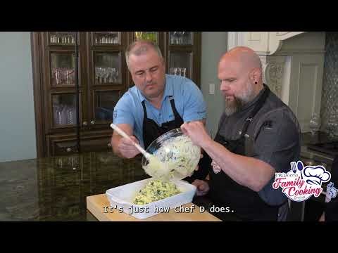 S4 Ep2 Proforma Family Cooking: Spinach Cheese Squares - Tammy & Russ Howarth