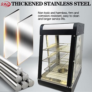 [Hot Item] Electric Curved Table Commercial Food Display Warmer Ld-604: Stainless Steel Frame