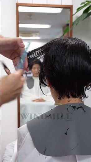 中途半端ではなく⁡ シンプルに積み重ねる ⁡それの繰り返しで⁡ 上手くなる #50代ショート #60代ショート #ヘアカット動画 #柴崎美容室 #調布美容室