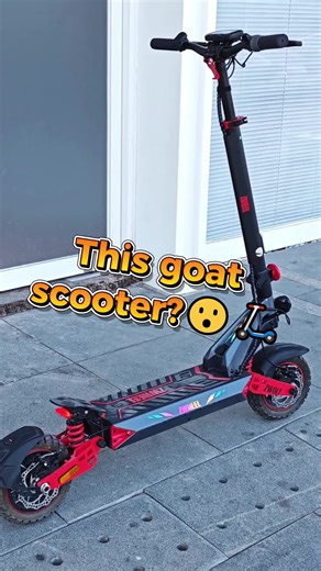 This goat e-scooter?😯🛴#zwheel #fyp #scooter #escooter #electricscooter