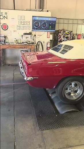 350 Powered 1969 Chevrolet Camaro - On the Dyno