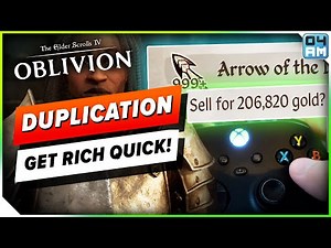 How To DUPLICATE Items & Get Rich Quick in Oblivion Remastered!