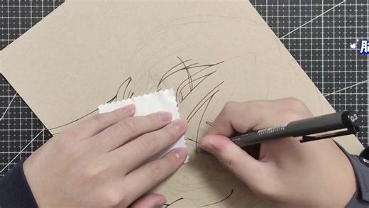 脑洞绘画大作战：【手绘】手绘极简人物练习1第161期-1