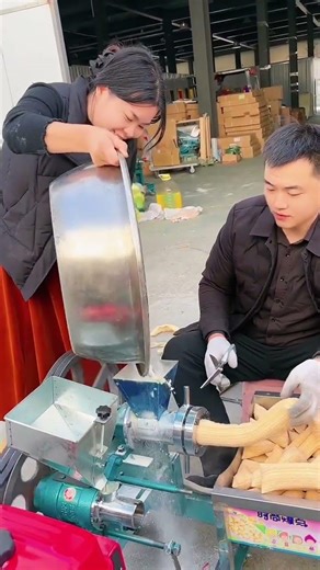 #New type of extruder #Flour extruder, grain extruder #Extruder factory🥰