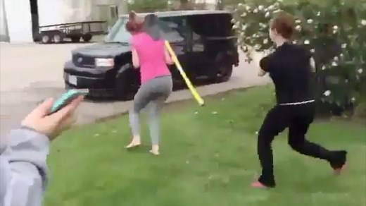 Girl Gets Hit With Shovel, Enjoys Her 15 Minutes
