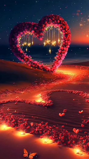 Beautiful 4K Live Wallpapers for Girls - Roses, Hearts, and Seasides