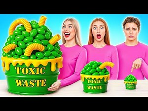 Big, Medium and Small Plate Challenge | Funny Cooking Tricks by Multi DO Challenge