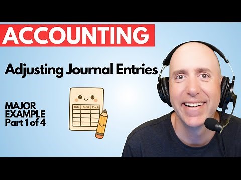 FA14 – Adjusting Entries - Comprehensive Accounting Problem (Part 1 of 4)