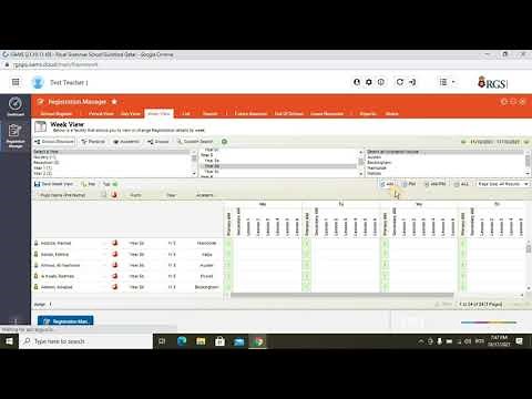 How to change or update attendance on ISAMS