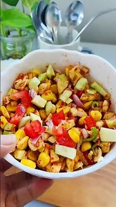 Ep 7/30 Evening Special Instant Sweet Corn Chaat 🤤| Little different Recipe 😋 #dayustrialkitchen