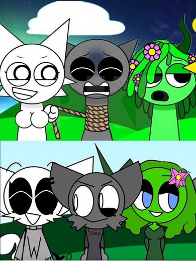 Sprunki SUS Wenda x Gray But NEW SUS MOD! LOVE version