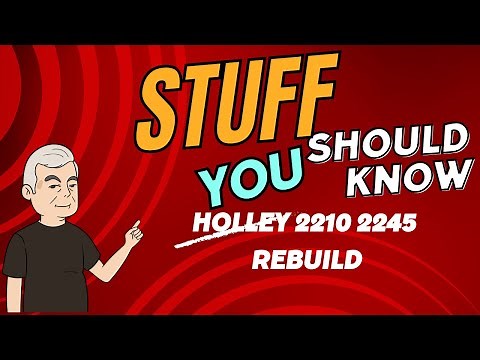 Holley 2245 2 Barrel Carburetor Rebuild