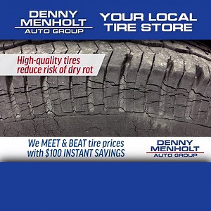 Make sure to invest in high-quality tires to reduce your risk of dry rot. | Denny Menholt Rapid Chevrolet | Facebook