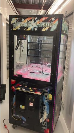 31” Jewelry/Toy Chest Crane/Claw Machine Arcade Game!