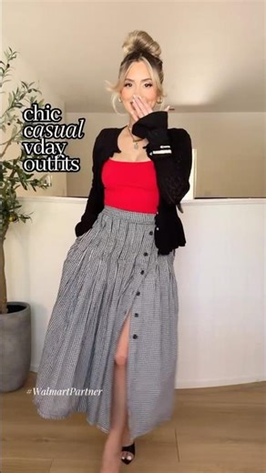 Casual Chic V-Day Outfits from @Walmart ❤️ Link in the description! 🫶🏻