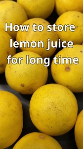 How to store Lemon juice for long time #tips #cookingtips #tipsandhacks #kitchentips #seemassmartkitchen | Seema's Smart Kitchen