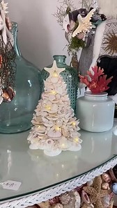 37K views · 654 reactions | SEASHELL CHRISTMAS TREE...beautiful for a coastal theme! Find it here (affiliate link)-->https://rstyle.me/+phJWPKkrOlDbjmlbxez07Q . | Crafty Morning | Facebook