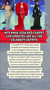 ✨ VMAs 2026 Best Red Carpet Looks