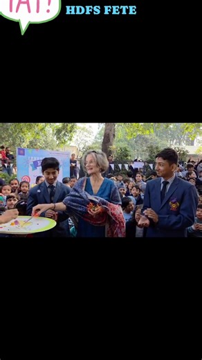 The HDFS fete started off beautifully with the whole school school coming together to inaugurate the big day. #spirit #schoolevents #good vibes #handmade #craft #littleartists #kidsactivities #learningthroughart #StudentShowcase #fete ready | The H.D. Foundation School