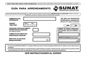 SUNAT | Descargar formulario 1683✔️GUIA de ARRENDAMIENTO [PDF]