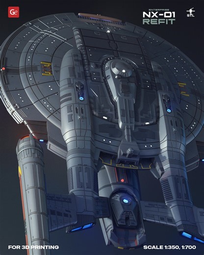 35 reactions · 10 comments | By popular demand, the Enterprise NX-01...