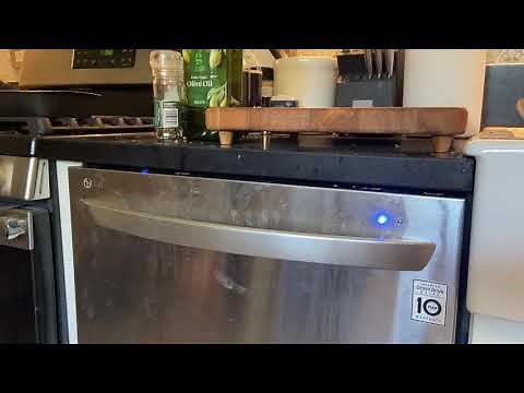 Dishwasher drain hose splice and repair. Corrugated factory assembled drain hose.