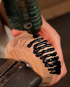 Black Resin Trick With Wood | Science, Tech and Universe