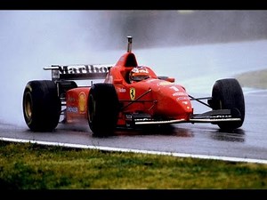 F1 1996: Michael Schumacher Amazing Spain Grand Prix (In the rain) - Formula One Highlights
