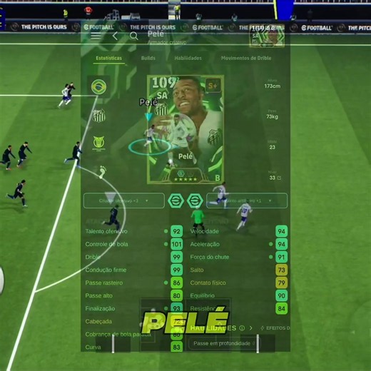 O melhor Pelé do jogo ? #efootball #efootballmobile #efootball2026 #viral #fyp