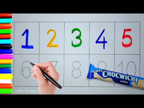 Learn to Write Numbers 1 to 10 ✏️ | Fun 123 Writing Practice for Preschool Kids! No-17