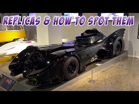 Batmobile Replica At The Petersen Automotive Museum