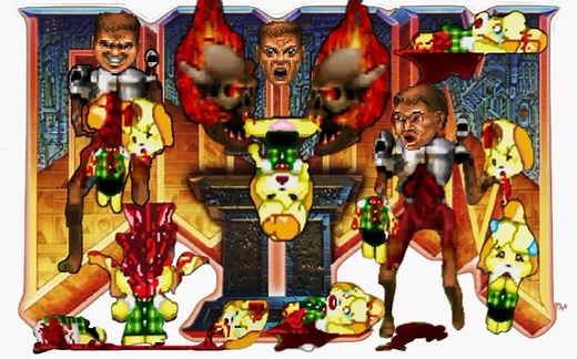 [DOOM]另类新变态mod-杀戮西施惠-lsabelleGore演示