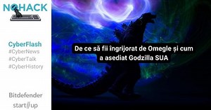#CyberFlash: Copii pe Omegle, Godzilla în San Francisco și Vărul Priceput la Net