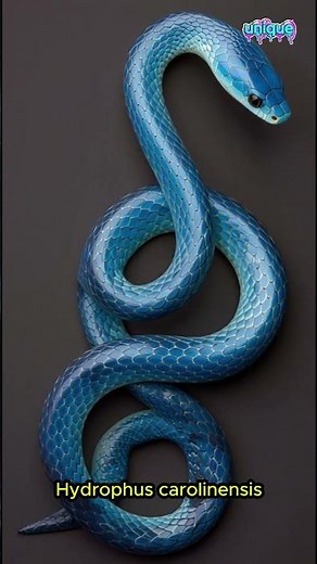 “The Deadly Secret of Hydrophis carolinensis Sea Snake 🐍 | Ocean’s Silent Predator” #snake #animals