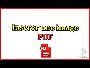 Comment inserer une image sur pdf