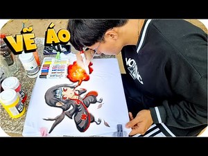 Tony | 1 Ngày Vẽ Áo Thun 👕 𝐏𝐚𝐢𝐧𝐭 𝐓-𝐬𝐡𝐢𝐫𝐭