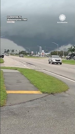 Large Tornado Touches Down in Clewiston, FL Ahead of Milton