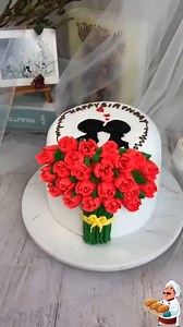 600K views · 11K shares | Buttercream cake art ❤️❤️ | Cake Art Ideas | Facebook