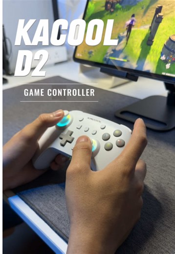 Kacool's New Game Controller with Hall Effect Joystick